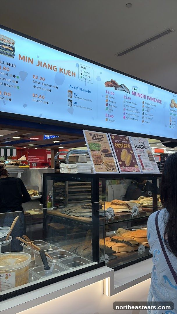 Min Jiang Kueh & Munchi Pancake Menu