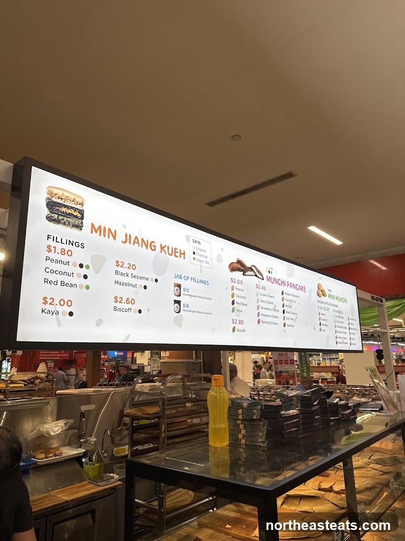 Min Jiang Kueh Menu