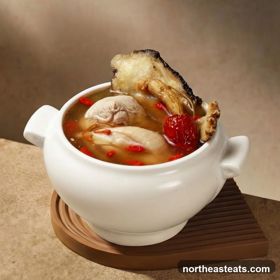 Chicken Soup with Herbs