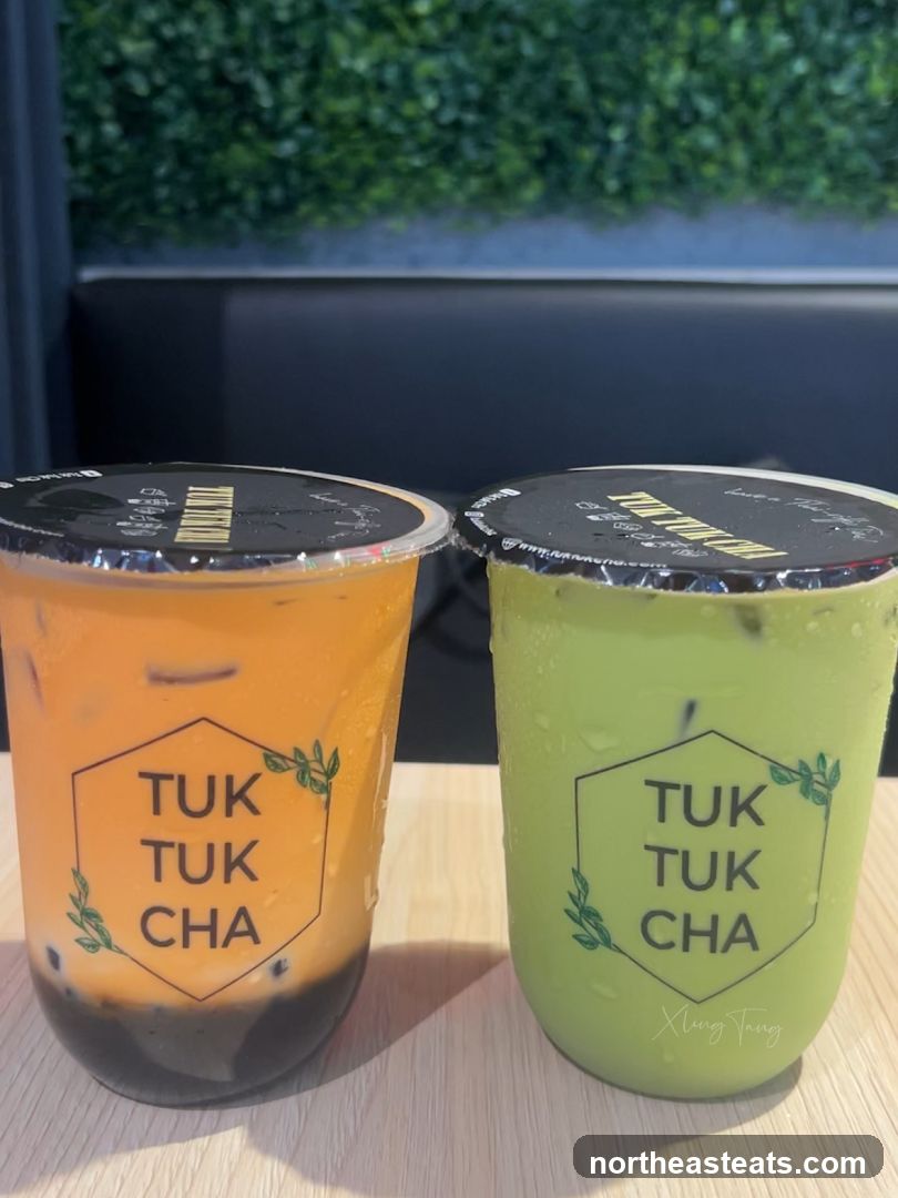 Tuk Tuk Cha Drinks