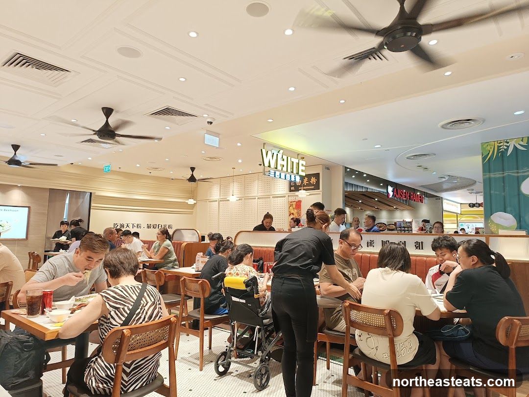 Restaurant Interior with Diners