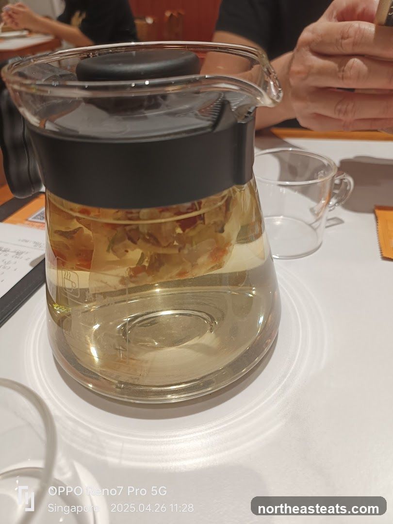 Tea Carafe with Dried Flowers
