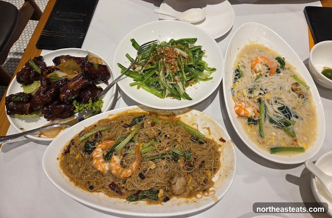 Chinese Food Spread