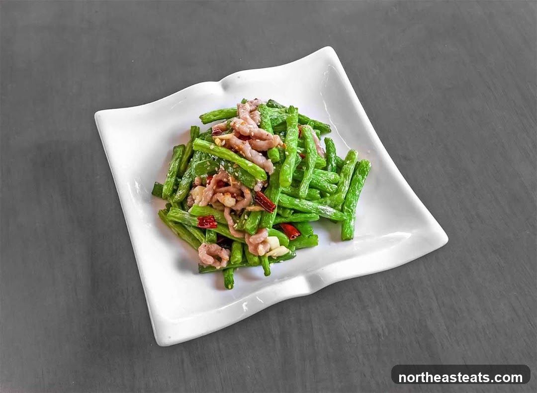 Stir-fried Green Beans with Pork