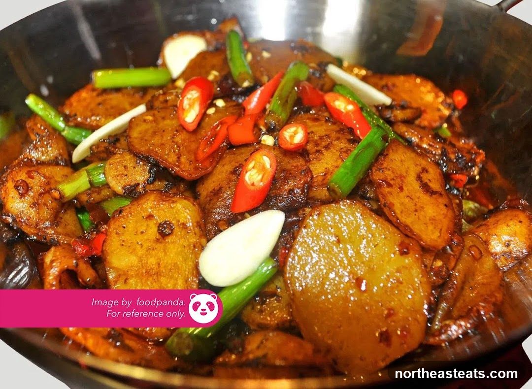 Spicy Potato Dish