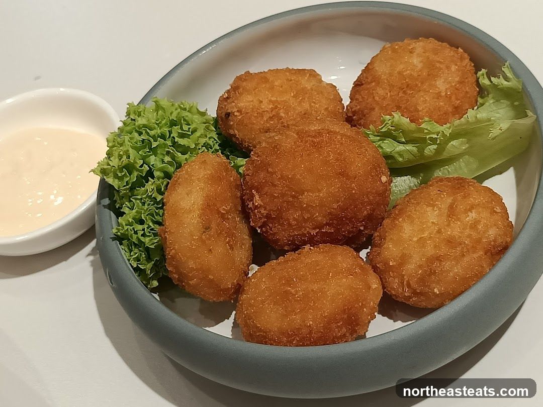 Fried Bites with Dip