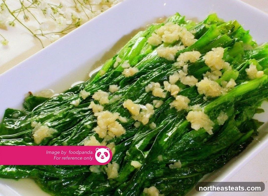 Stir-fried Greens with Garlic