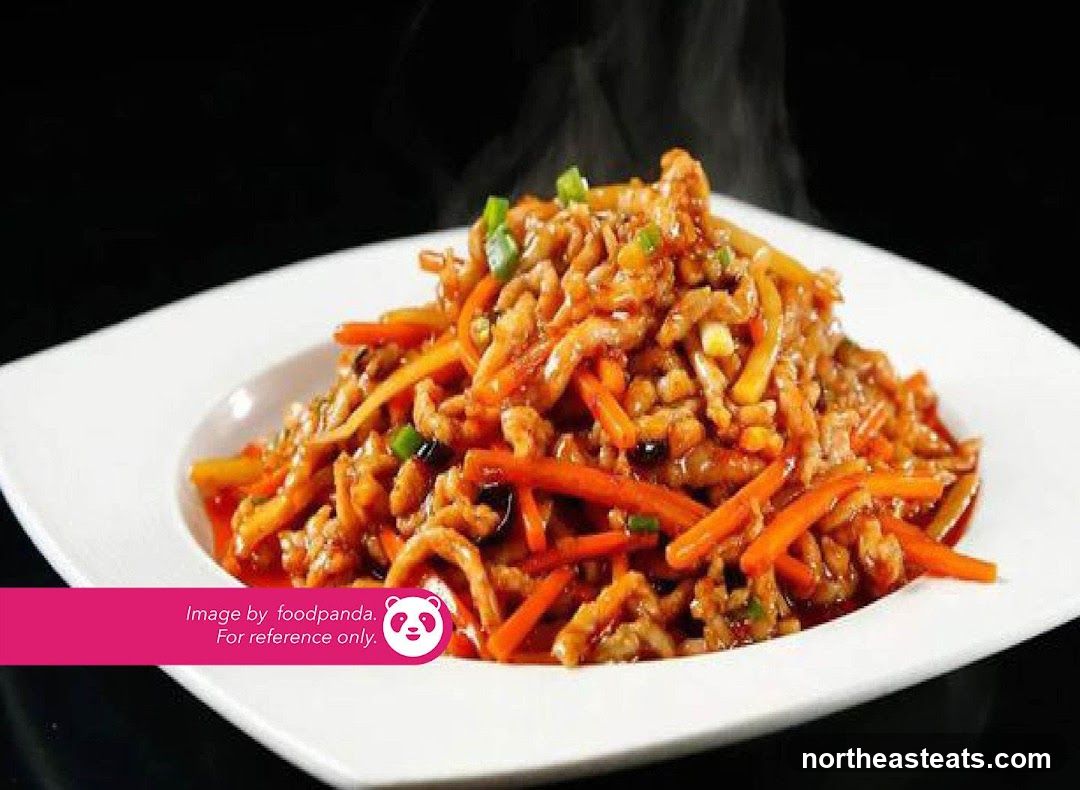 Shredded Pork with Carrots