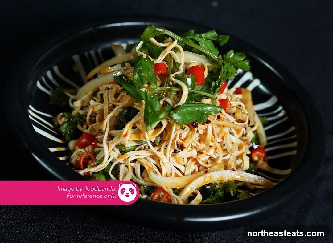 Spicy Tofu Skin Salad