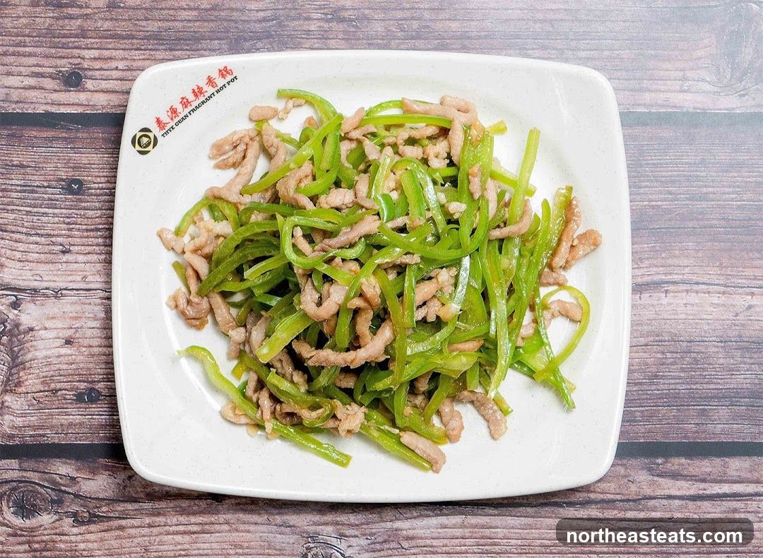 Stir-fried Pork with Green Peppers