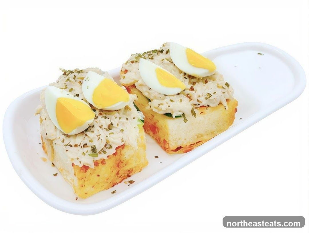 Tuna Salad Sandwiches with Hard-Boiled Eggs