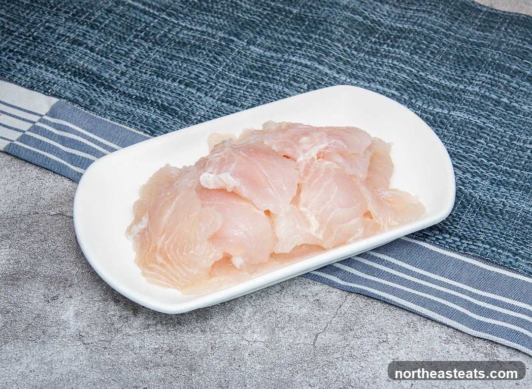 Raw Fish Slices