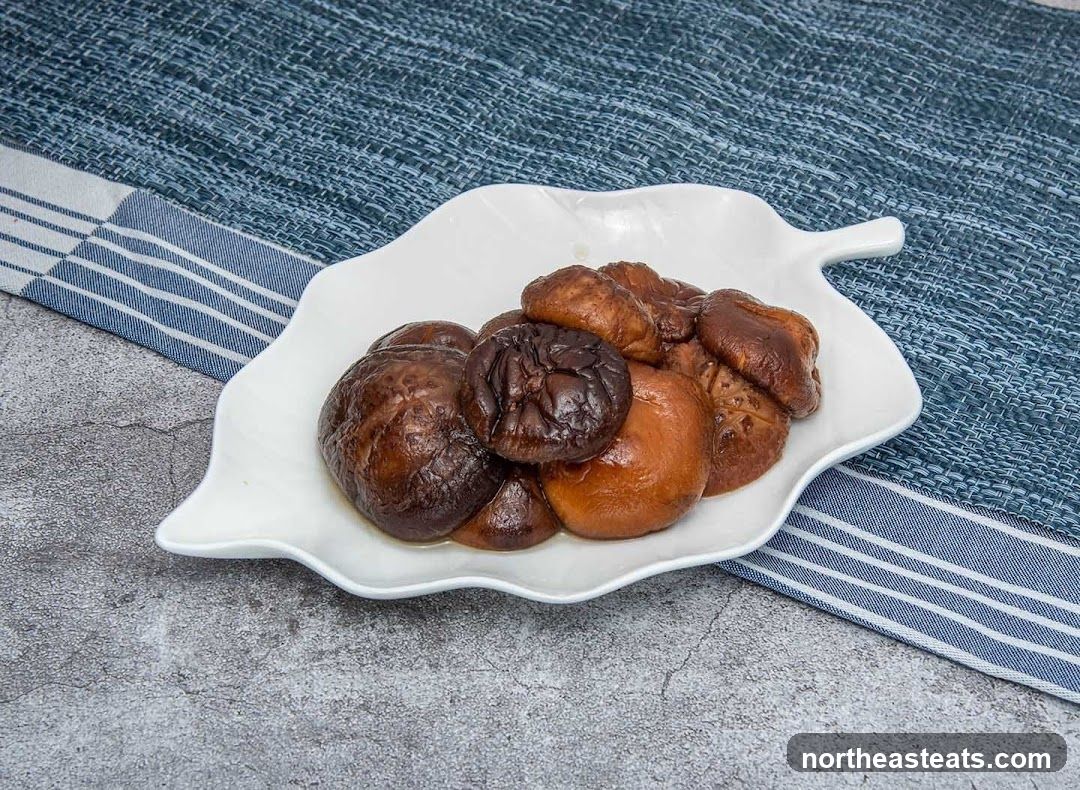 Braised Shiitake Mushrooms