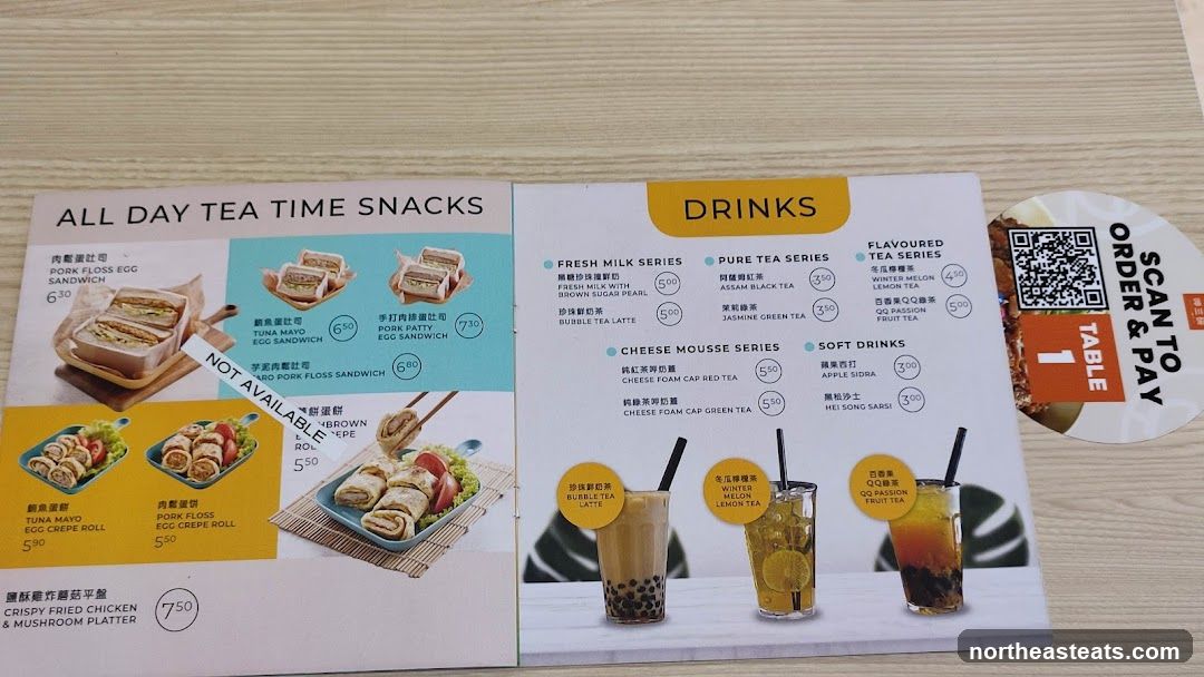 All Day Tea Time Snacks and Drinks