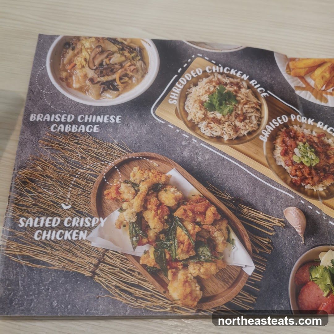 Menu items