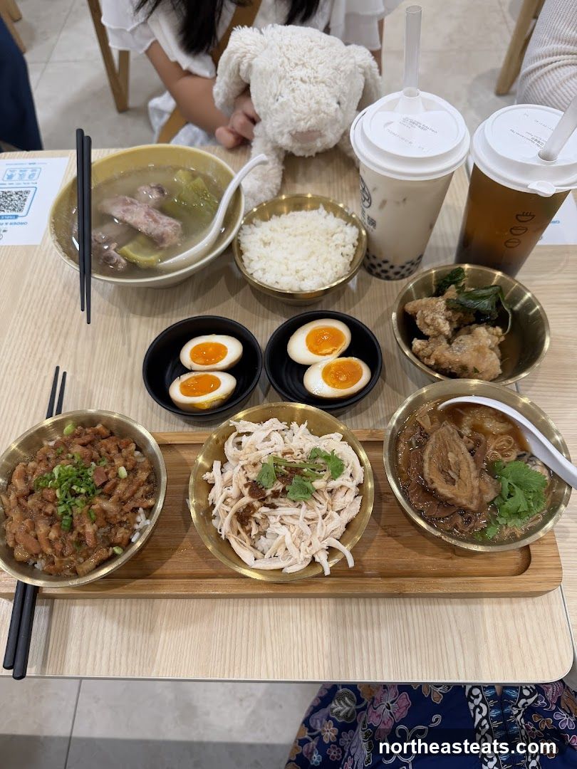 Table with Food and Drinks