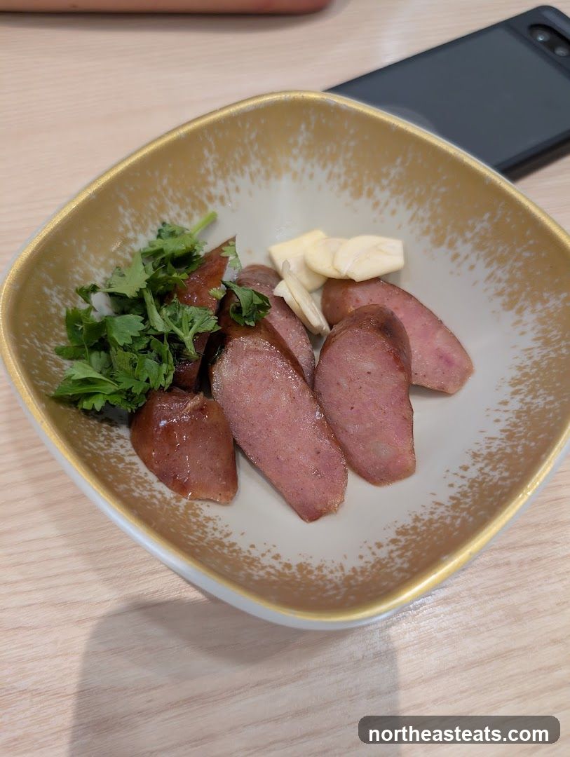 Sausage and Garlic Appetizer