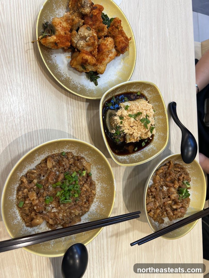 Taiwanese Food Spread