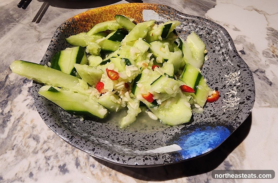 Smashed Cucumber Salad