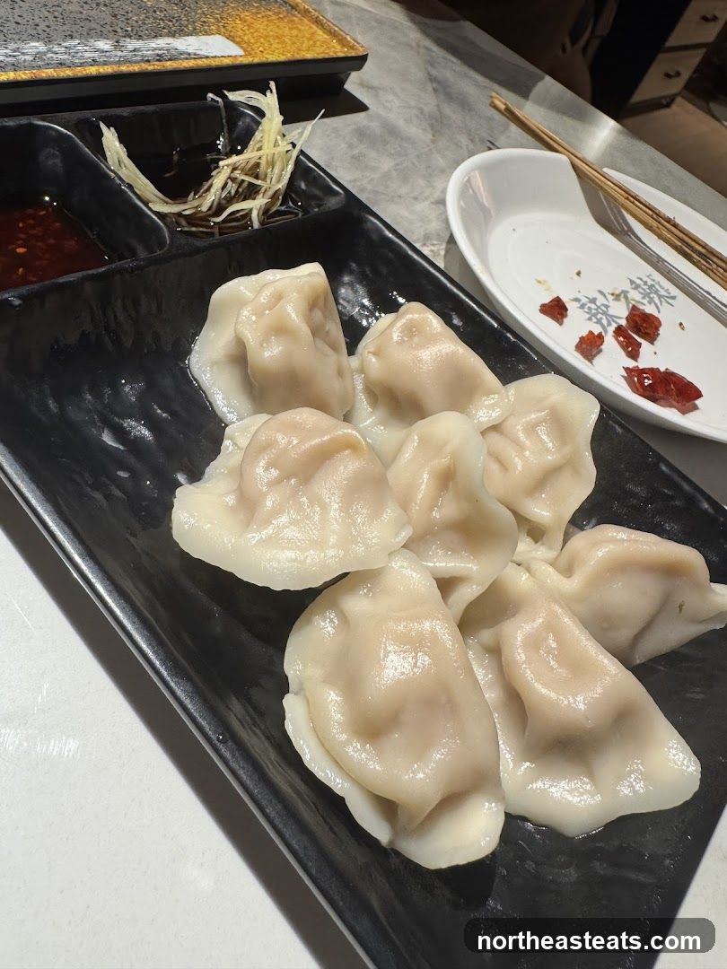 Dumplings with Dipping Sauce
