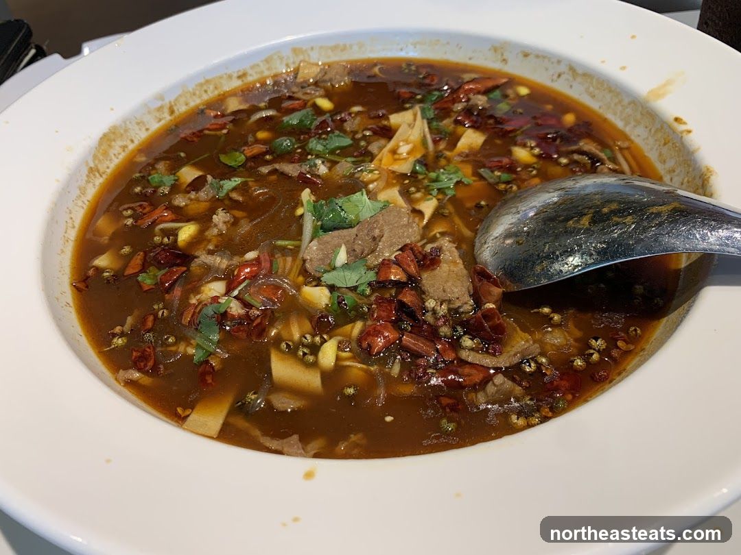 Spicy Beef Noodle Soup