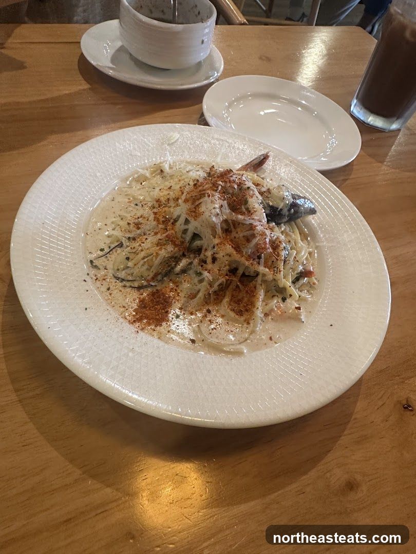 Creamy Pasta Dish with Shrimp