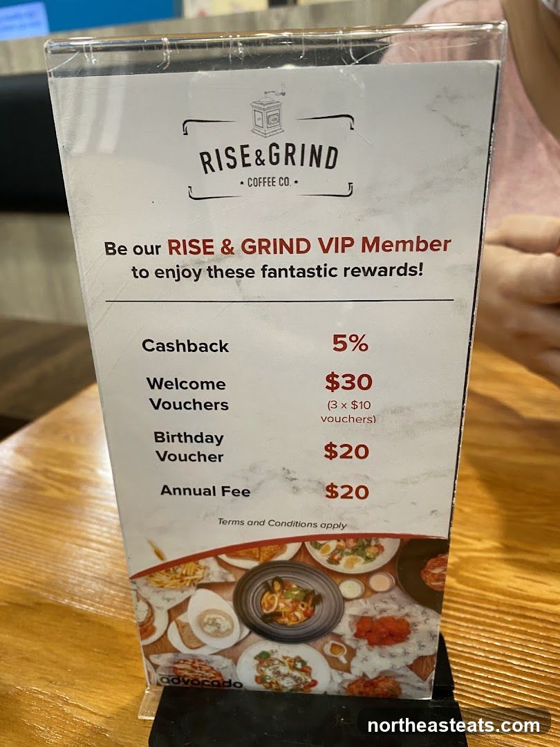 RISE & GRIND COFFEE CO. VIP Member Rewards