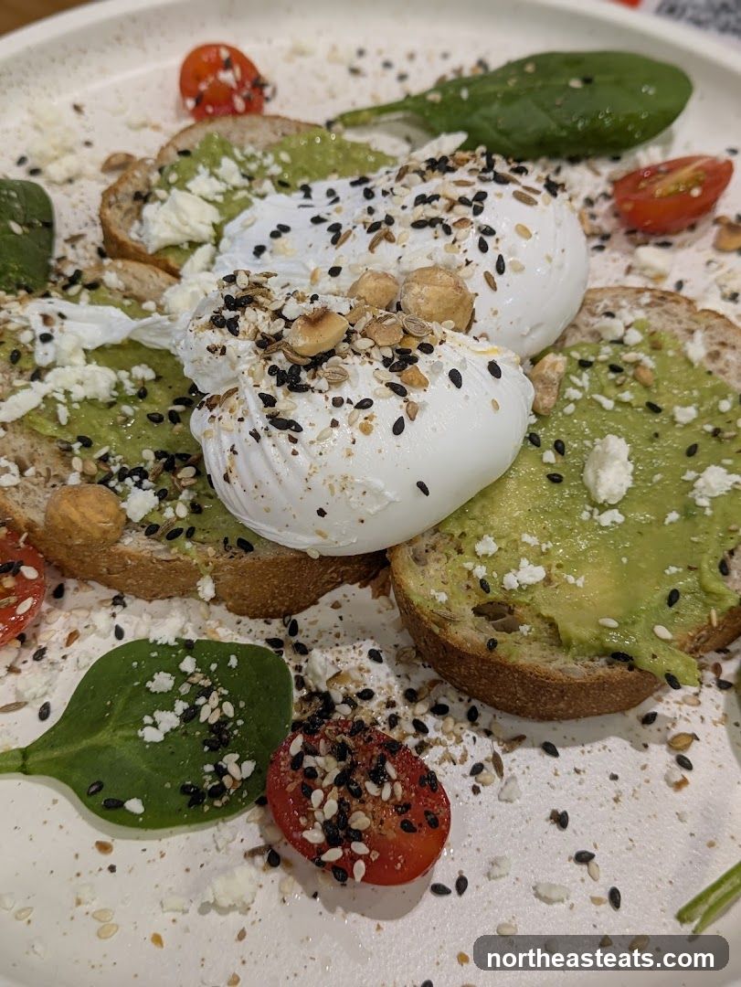 Avocado Toast with Poached Eggs