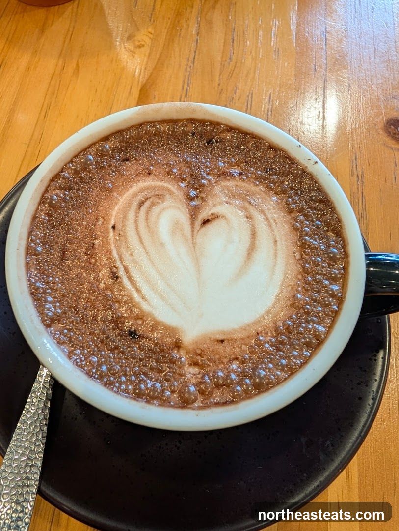 Hot Chocolate with Latte Art