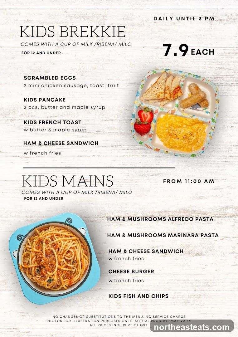 Kids Menu