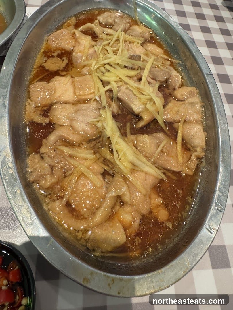 Steamed Fish with Ginger