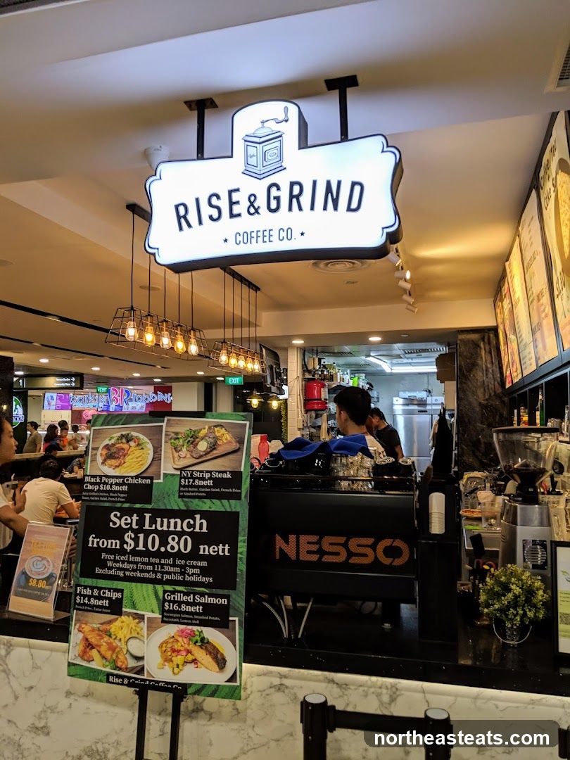 Rise & Grind Coffee Co. Menu