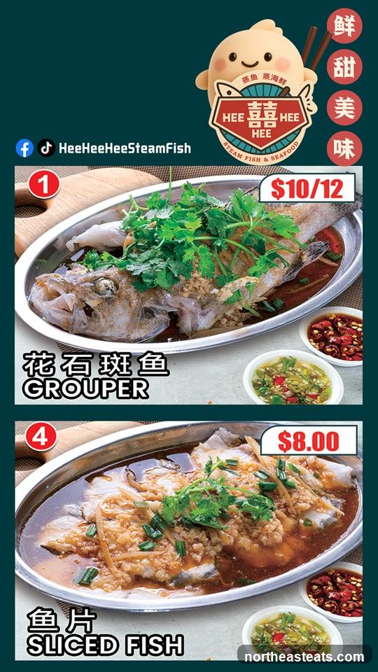 Steamed Fish Dishes