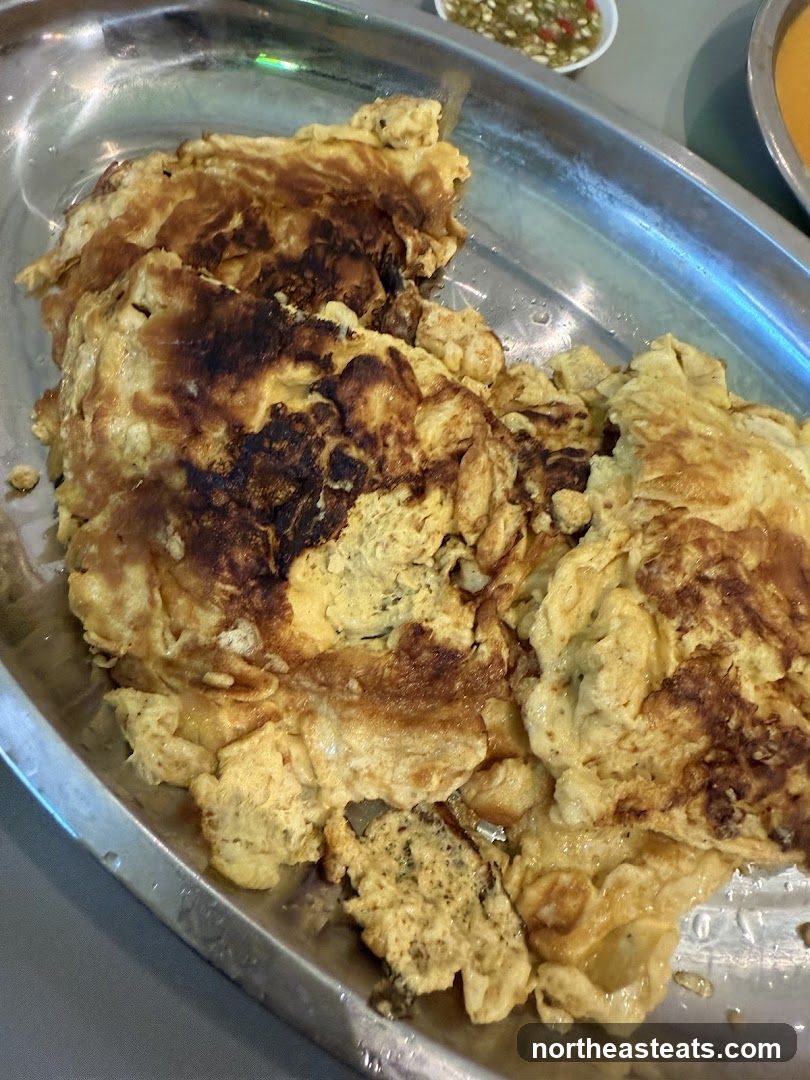 Omelet with Dipping Sauce
