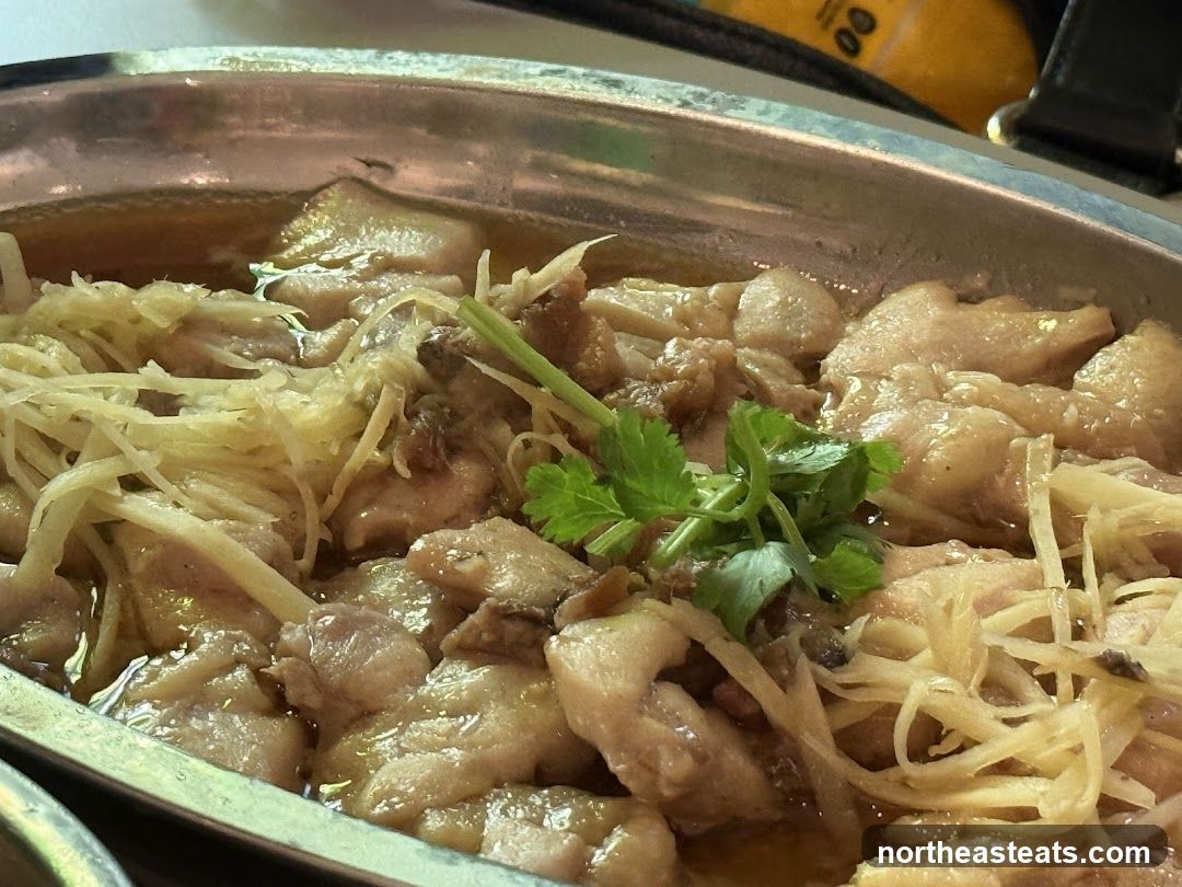 Steamed Fish with Ginger