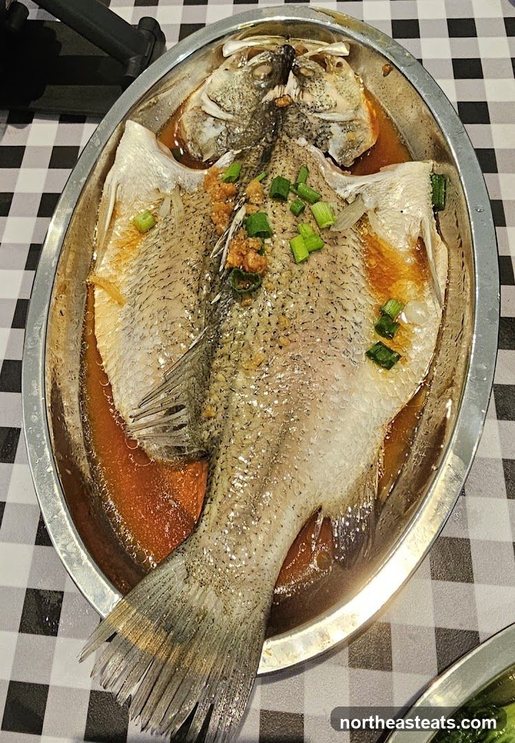 Steamed Fish