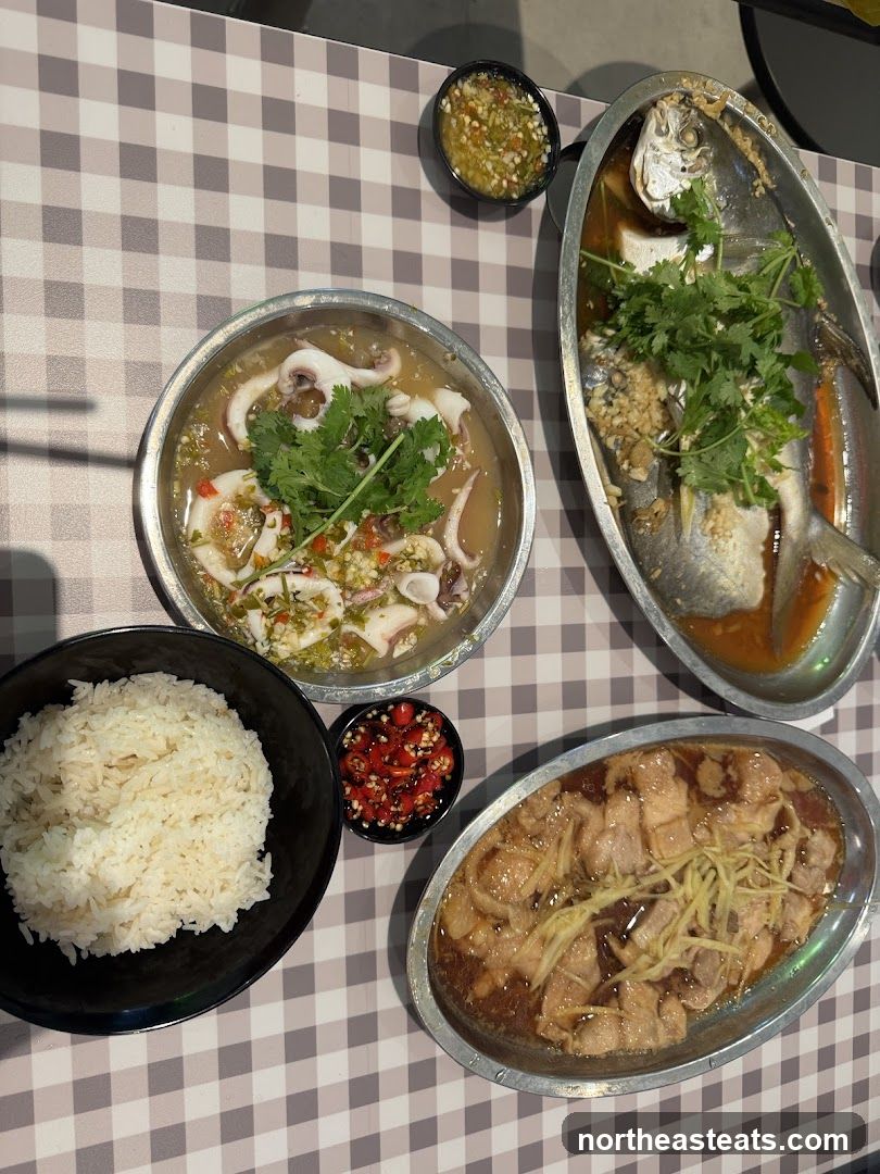 Thai Food Spread