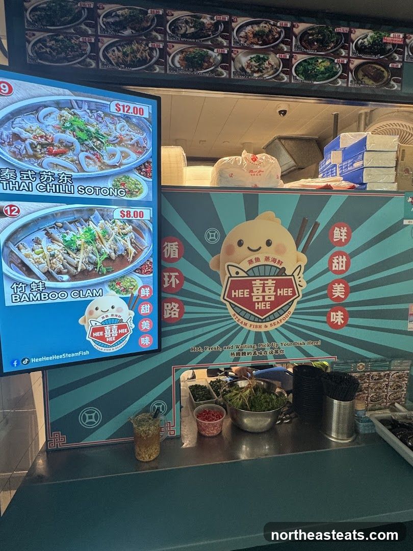 Hee Hee Steam Fish & Seafood Counter