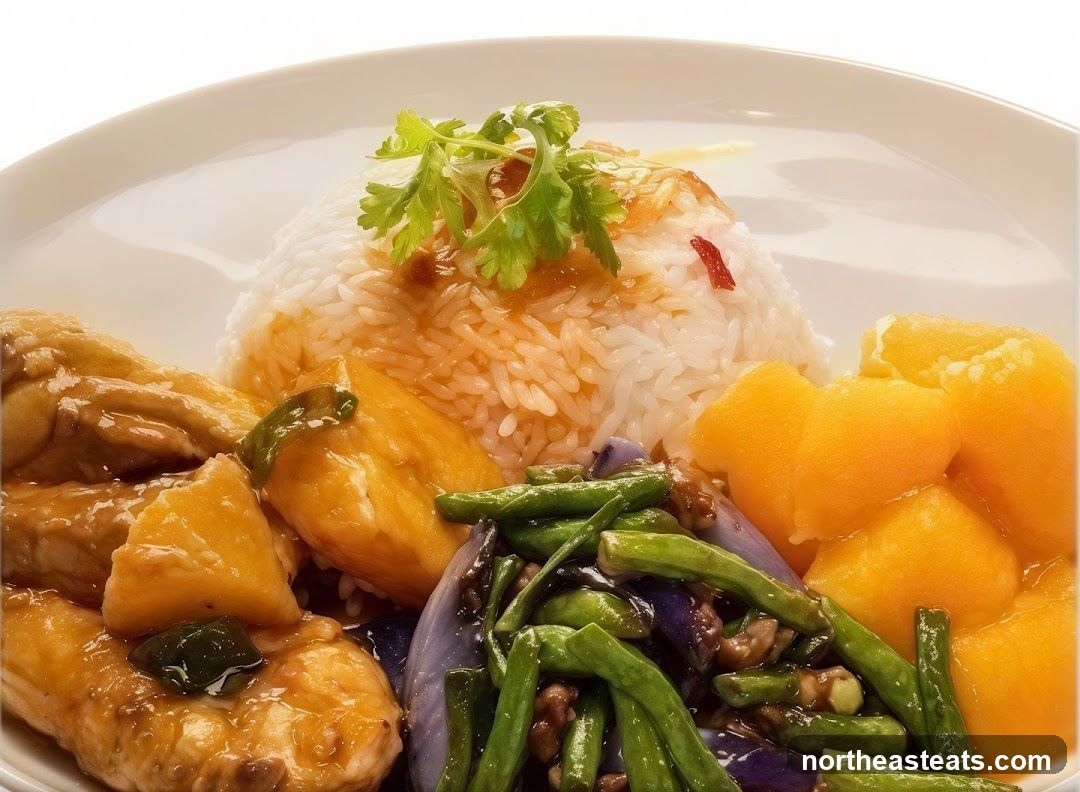 Asian Dish with Rice