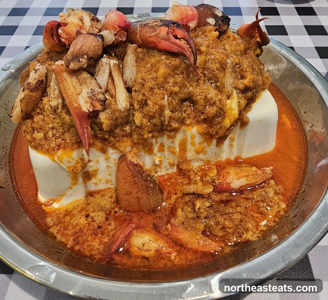 Crab and Tofu Dish