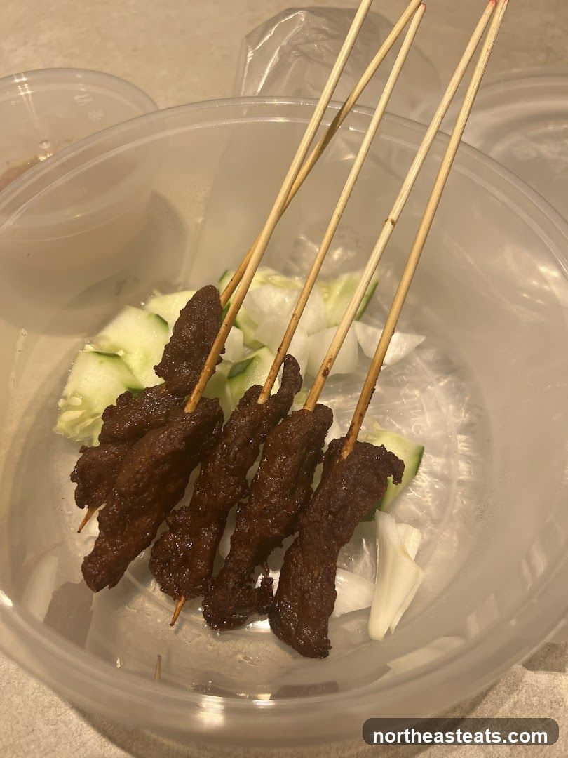 Beef Satay Skewers