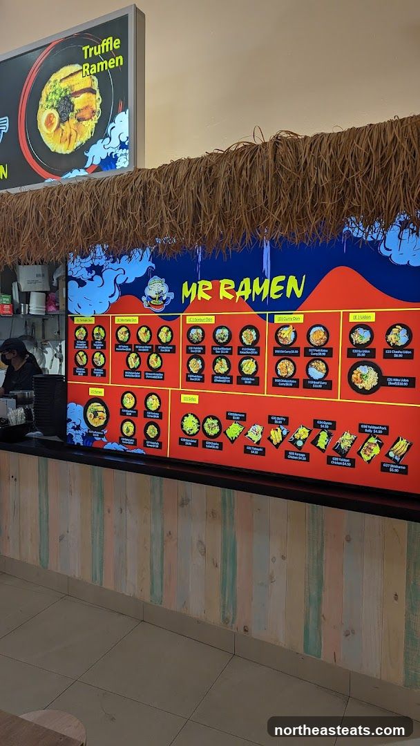MR RAMEN Menu