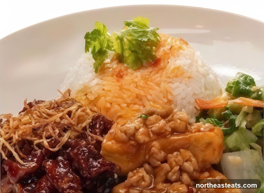 Asian Rice Plate