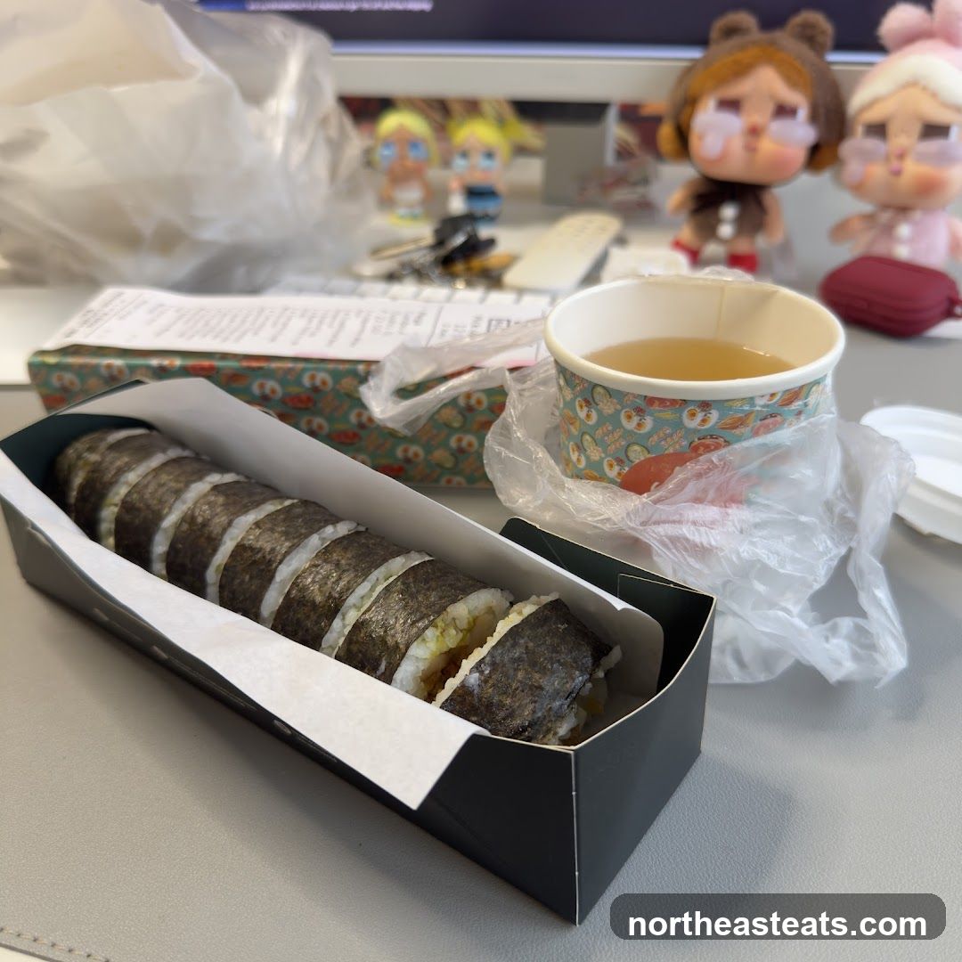 Gimbap and Tea