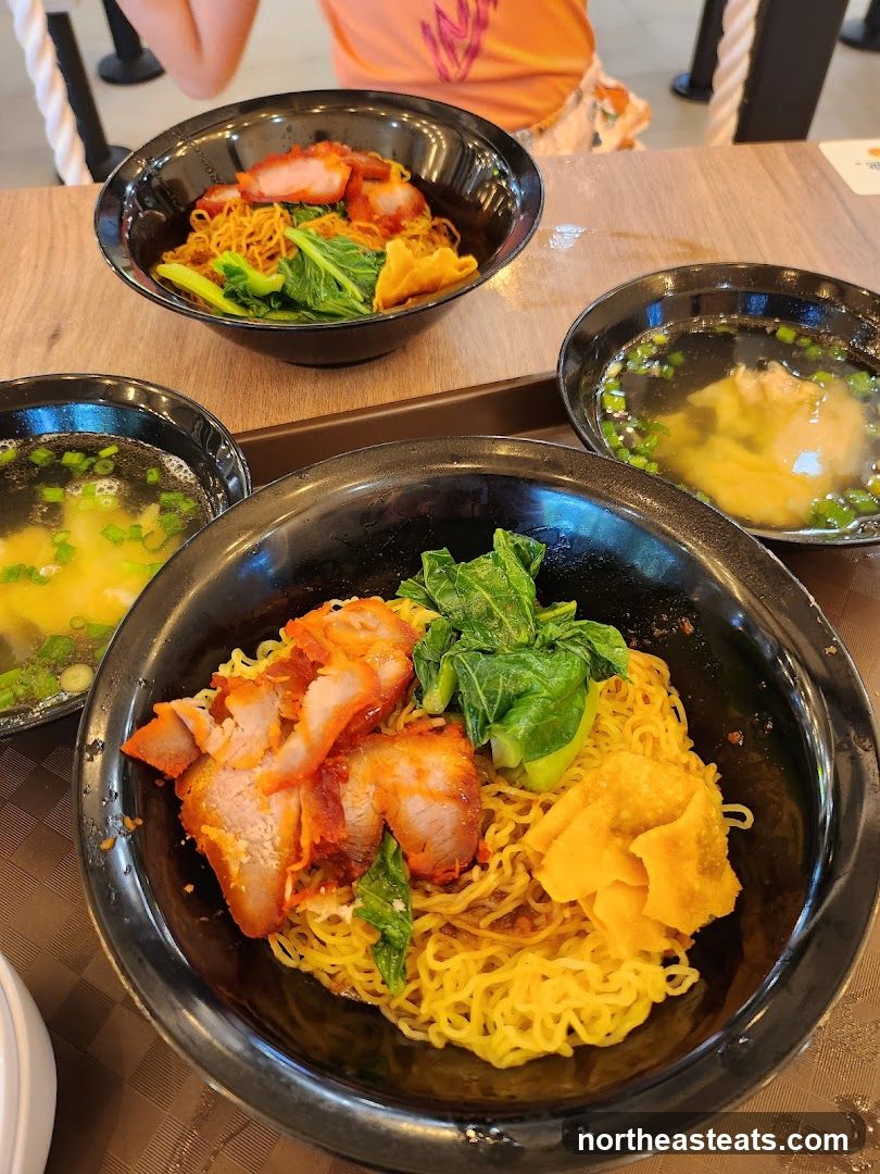 Noodles with Char Siu and Wontons
