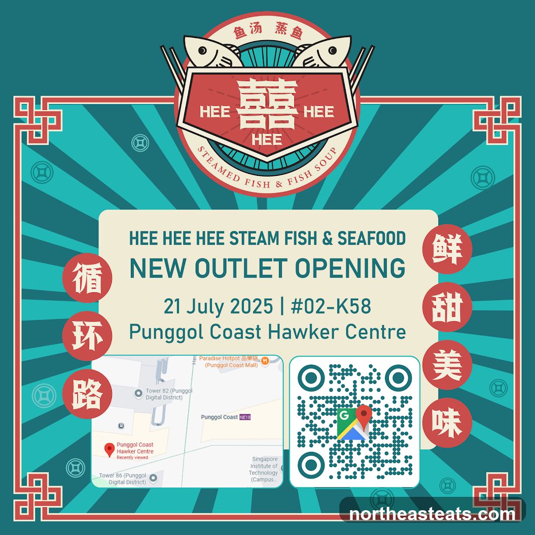 Hee Hee Hee Steam Fish & Seafood New Outlet Opening