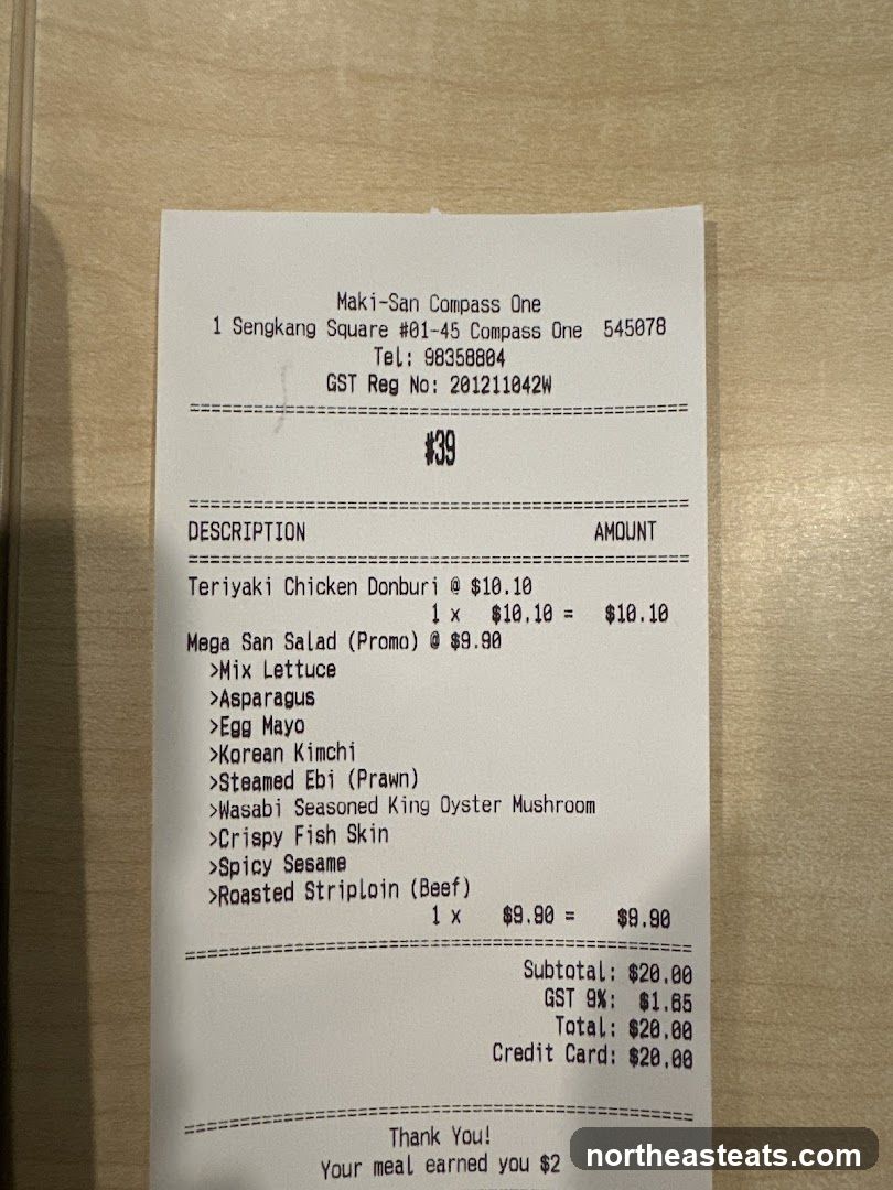 Receipt
