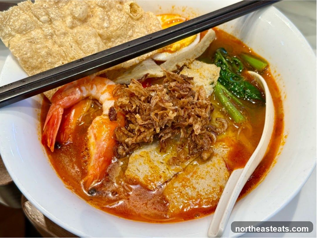 Noodle Soup with Shrimp
