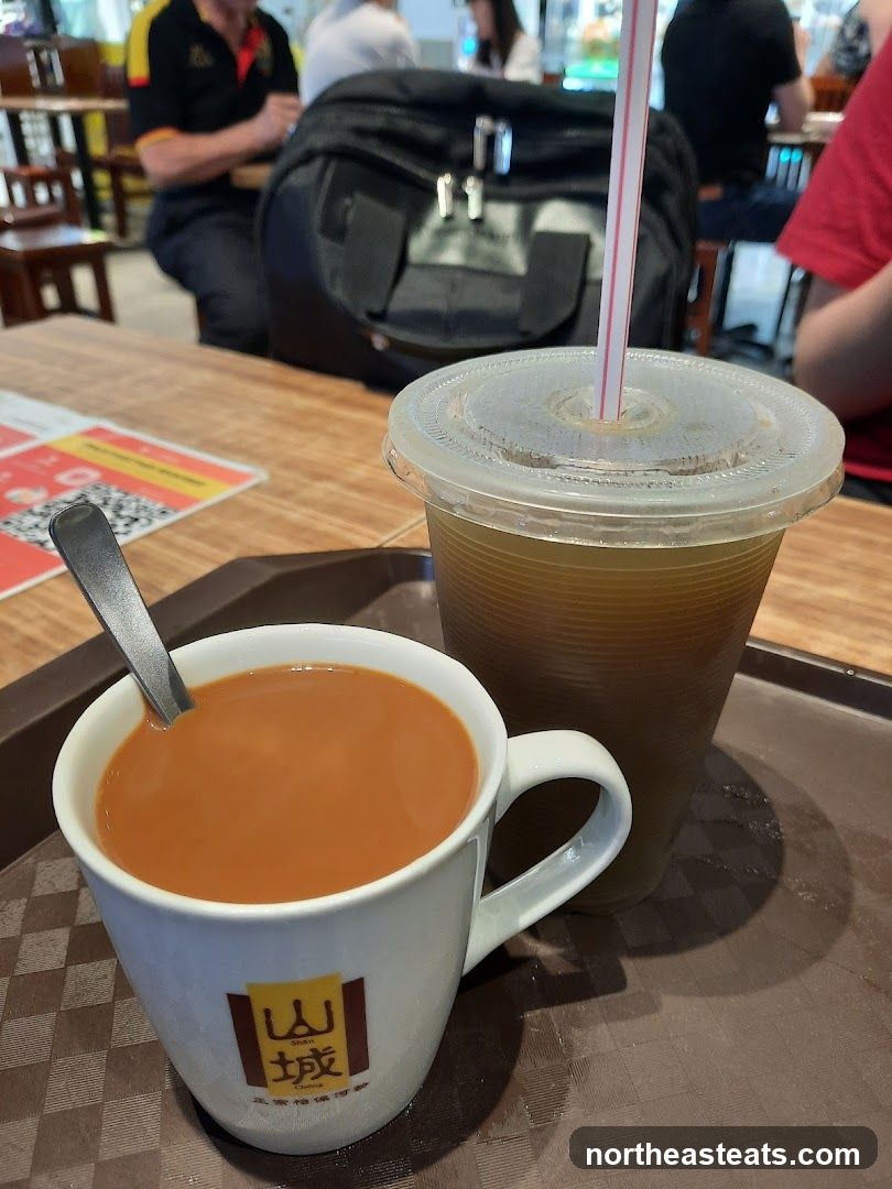 Tea and Drink on Tray