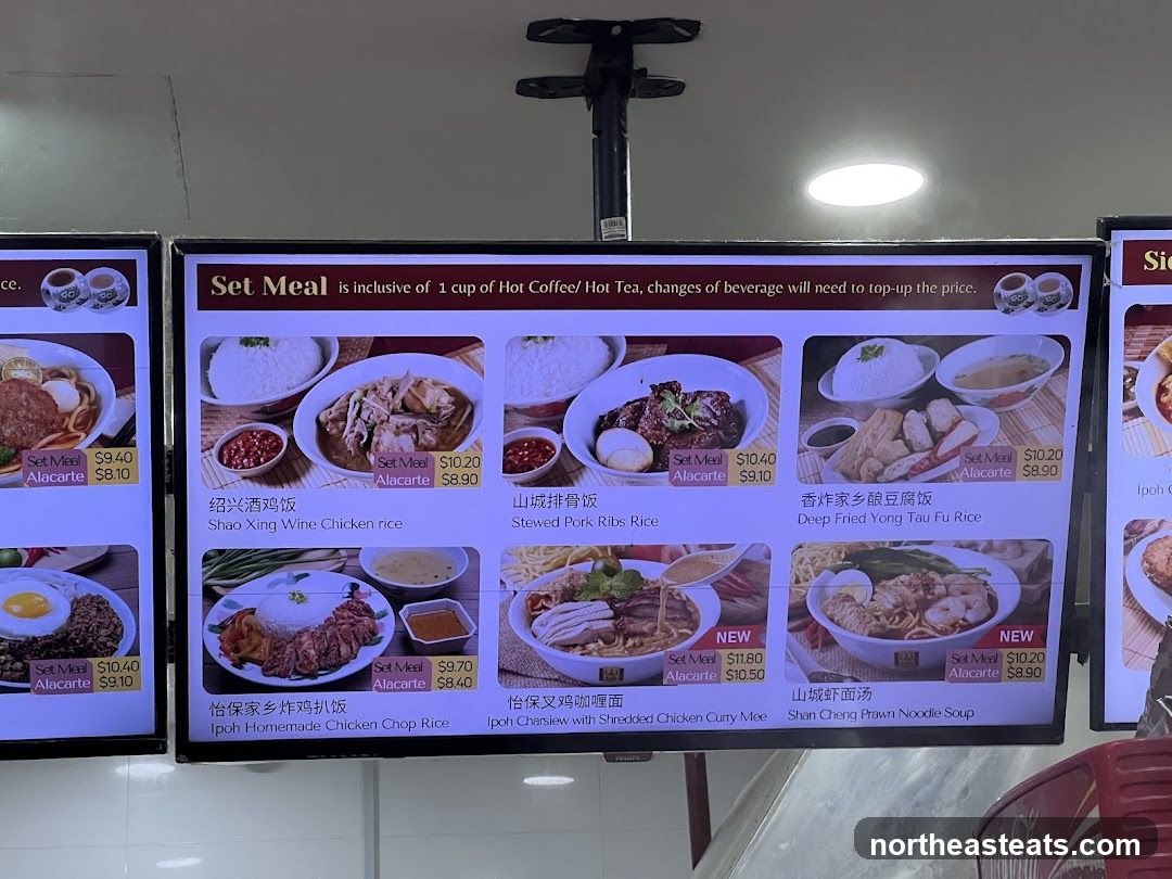 Set Meal Menu